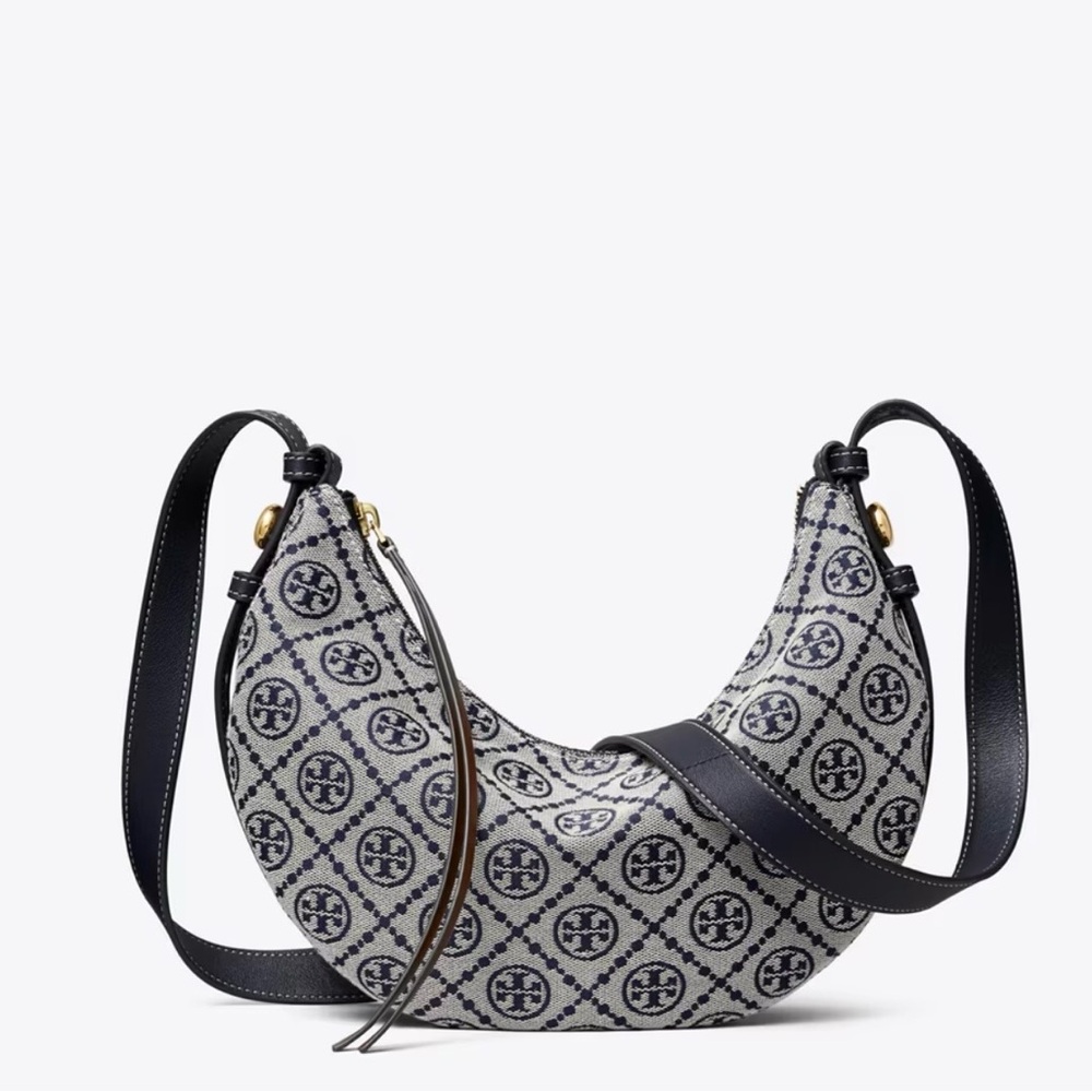 Tory Burch half moon bag